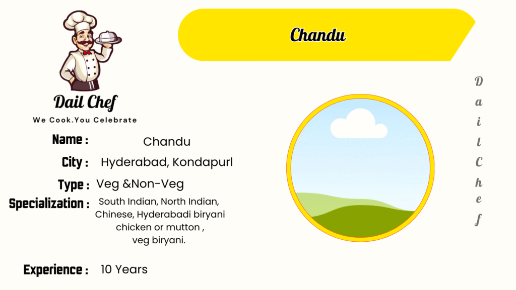 Best cooks and chefs in Hyderabad