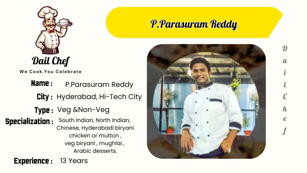 Best cooks and chefs in Hyderabad