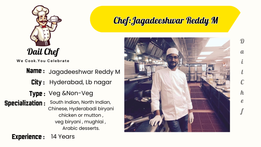 Best cooks and chefs in Hyderabad